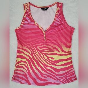 ♦️Chicme Zebra Print Sleeveless Top♦️
